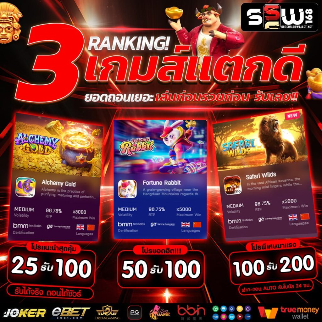 ทดลองเล่นบาคาร่า สนุกกับเกมพนันยอดนิยมแห่งปี 2024