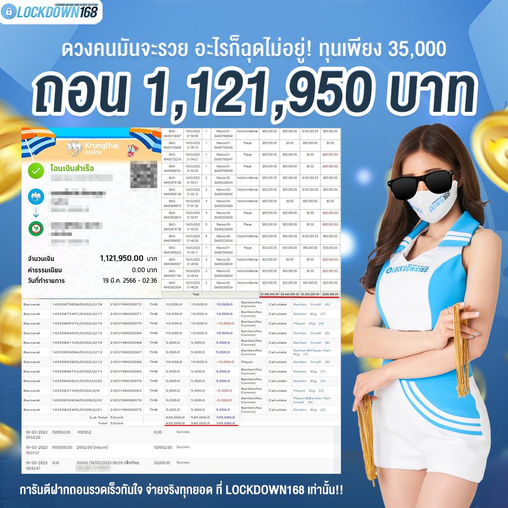 หวยชัวร์ คาสิโนออนไลน์ครบครัน บริการทันใจ ลุ้นสนุก ไม่มีขั้นต่ำ